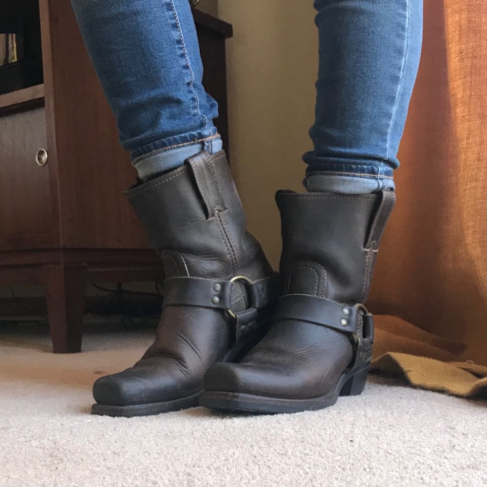 Frye 8R Harness Boots